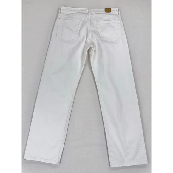 J Crew Men's Classic Fit Straight Leg Jean 31 x 30 White - Picture 9 of 16